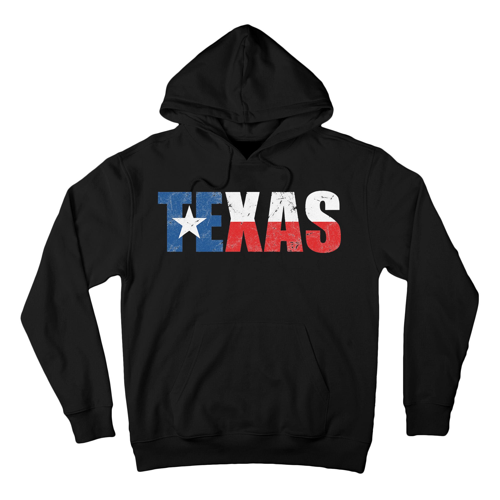Texas Texas State Flag Vintage Texas Flag Texas State Tall Hoodie