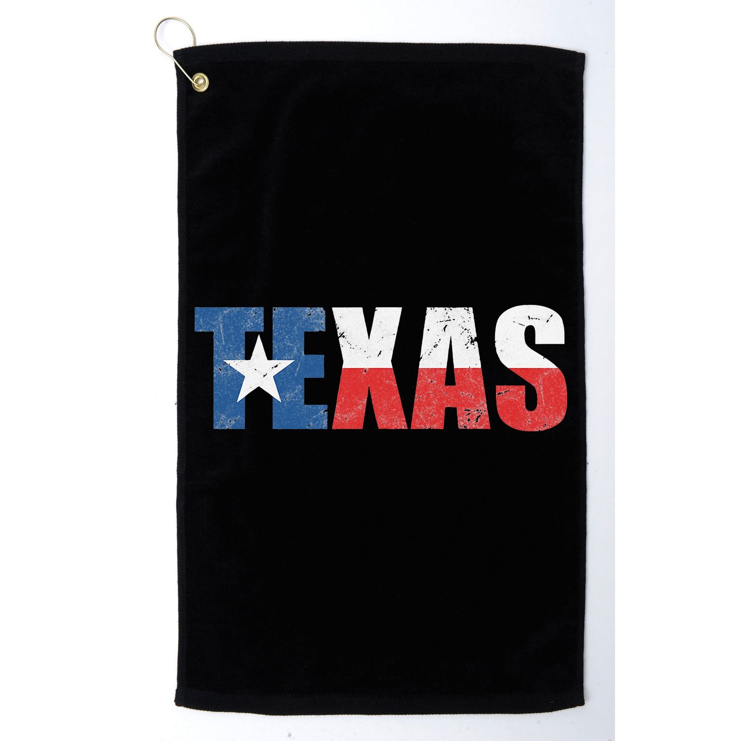 Texas Texas State Flag Vintage Texas Flag Texas State Golf Towel