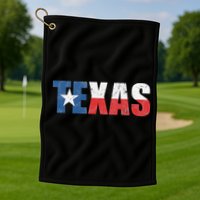 Texas Texas State Flag Vintage Texas Flag Texas State Golf Towel