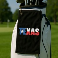 Texas Texas State Flag Vintage Texas Flag Texas State Golf Towel