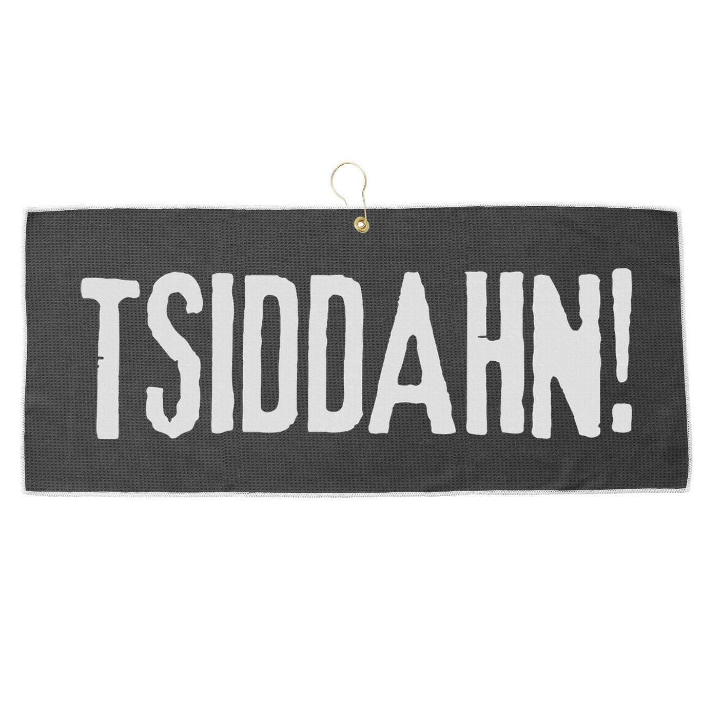 Tsiddahn Large Microfiber Waffle Golf Towel