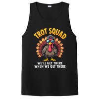 Turkey Trot Squad 2024 Funny Thanksgiving Turkey Running PosiCharge Competitor Tank