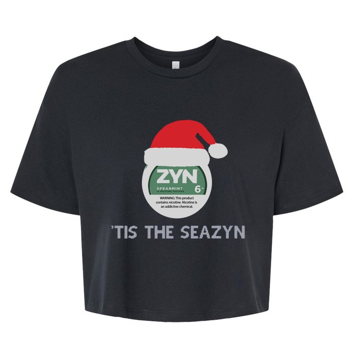 Tis The Seazyn Tacky Bella+Canvas Jersey Crop Tee