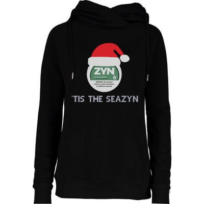 Tis The Seazyn Tacky Womens Funnel Neck Pullover Hood