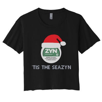 Tis The Seazyn Tacky Women's Crop Top Tee