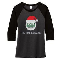 Tis The Seazyn Tacky Women's Tri-Blend 3/4-Sleeve Raglan Shirt