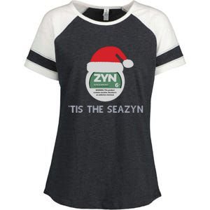 Tis The Seazyn Tacky Enza Ladies Jersey Colorblock Tee