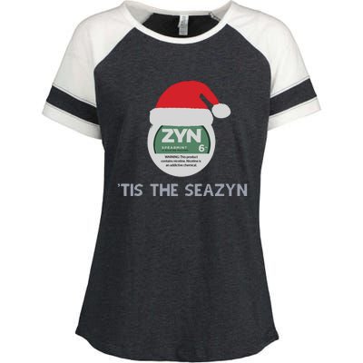 Tis The Seazyn Tacky Enza Ladies Jersey Colorblock Tee