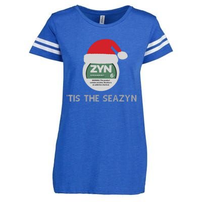 Tis The Seazyn Tacky Enza Ladies Jersey Football T-Shirt