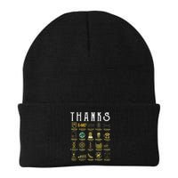 Thanks To Science Scientist TShirt Knit Cap Winter Beanie