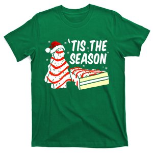 Tis The Season Design Funny Christmas Tree Cakes Debbie Gift T-Shirt