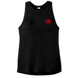 Turkiye Turkish Shooting Team Sports Ladies PosiCharge Tri-Blend Wicking Tank