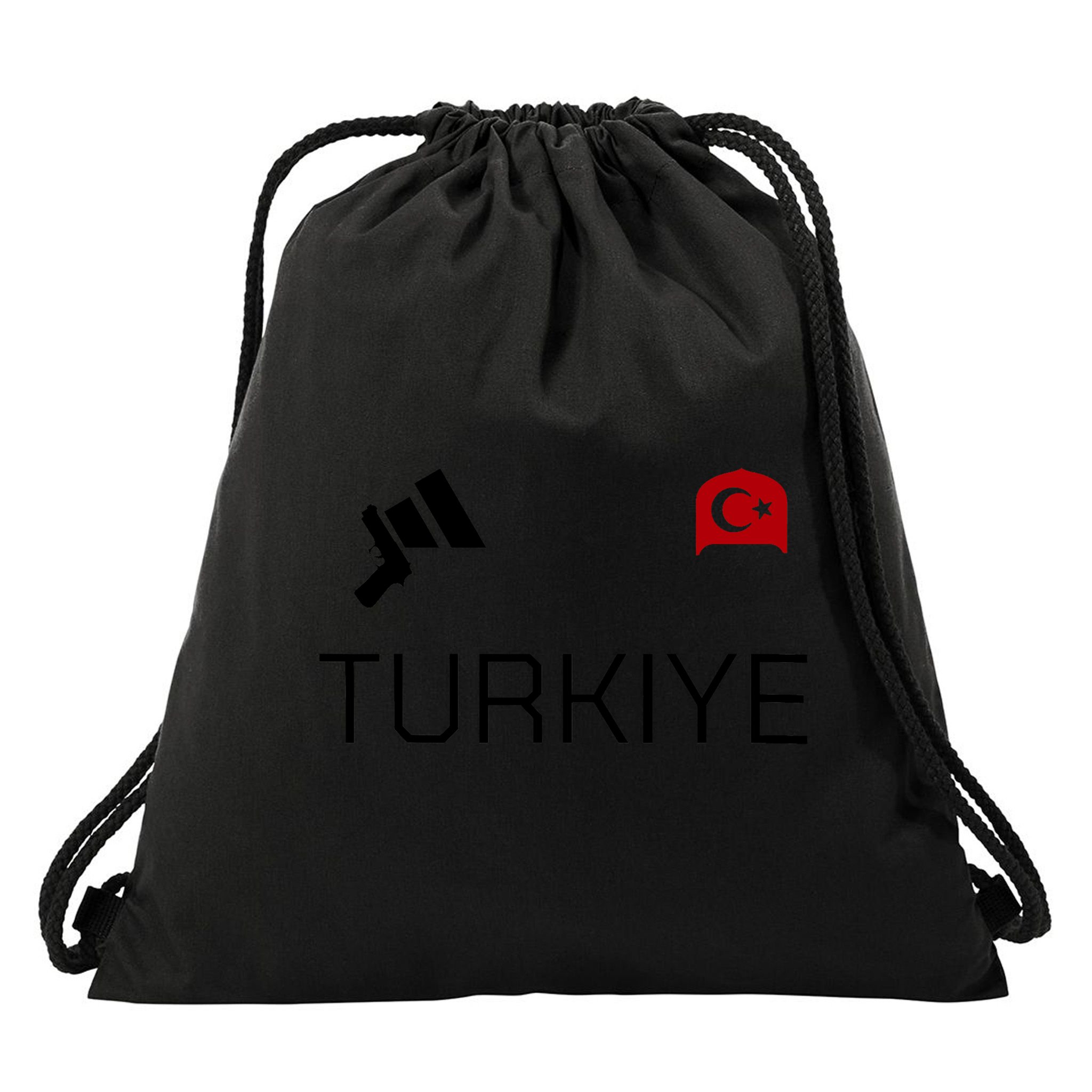 Turkiye Turkish Shooting Team Sports Drawstring Bag