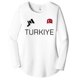 Turkiye Turkish Shooting Team Sports Women's Perfect Tri Tunic Long Sleeve Shirt