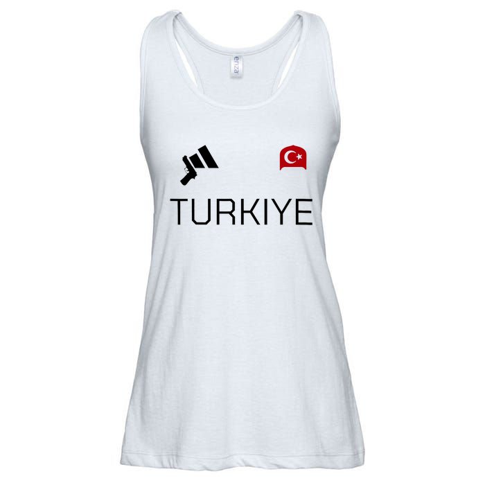 Turkiye Turkish Shooting Team Sports Ladies Essential Flowy Tank