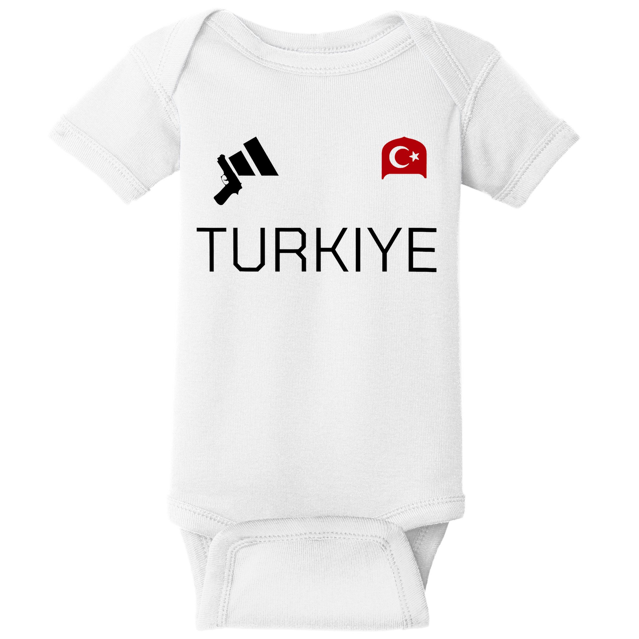 Turkiye Turkish Shooting Team Sports Baby Bodysuit