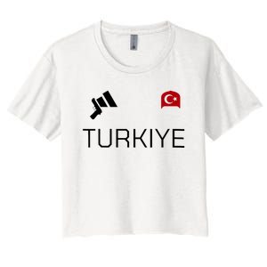 Turkiye Turkish Shooting Team Sports Women's Crop Top Tee