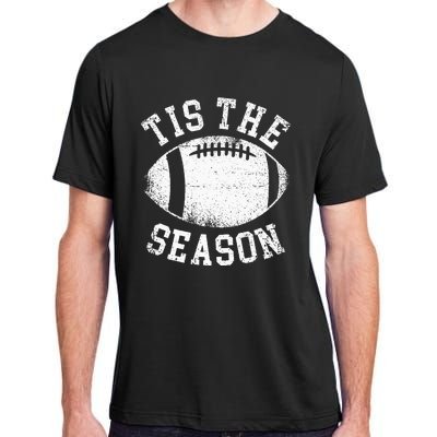 Tis The Season Football Adult ChromaSoft Performance T-Shirt