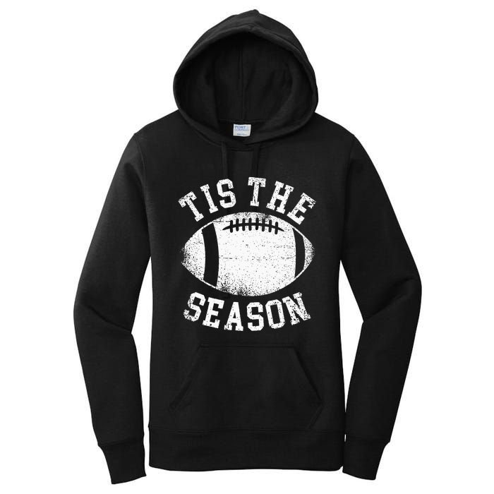 Tis The Season Football Women's Pullover Hoodie