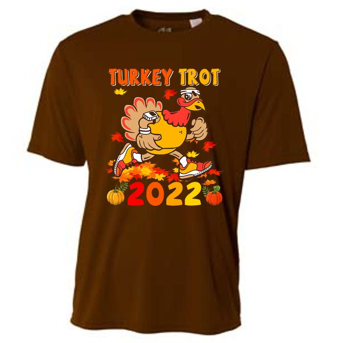 Turkey Trot Squad Funny Thanksgiving Running Costume Cooling Performance Crew T-Shirt