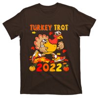 Turkey Trot Squad Funny Thanksgiving Running Costume T-Shirt