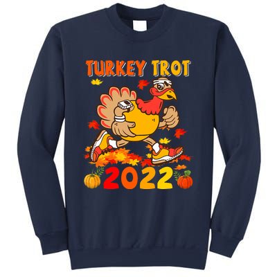 Turkey Trot Squad Funny Thanksgiving Running Costume Sweatshirt