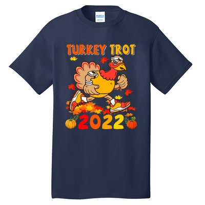 Turkey Trot Squad Funny Thanksgiving Running Costume Tall T-Shirt