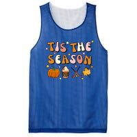 Tis The Season Field Hockey Pumpkin Latte Fall Thanksgiving Cute Gift Mesh Reversible Basketball Jersey Tank