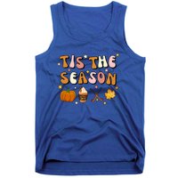 Tis The Season Field Hockey Pumpkin Latte Fall Thanksgiving Cute Gift Tank Top