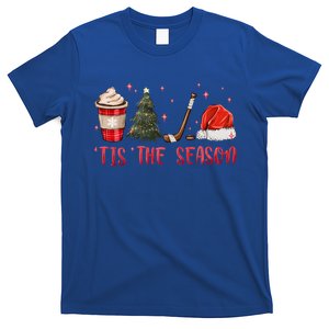 Tis The Season Hockey Coffee Xmas Tree Ice Hockey Christmas Great Gift T-Shirt