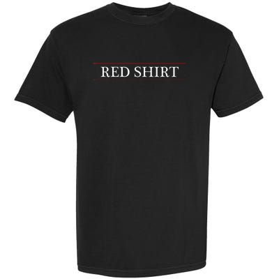 Top That Says The Words Red Garment-Dyed Heavyweight T-Shirt