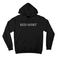 Top That Says The Words Red Hoodie