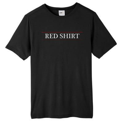 Top That Says The Words Red Tall Fusion ChromaSoft Performance T-Shirt