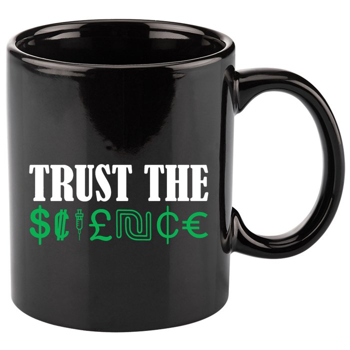 Trust The Science 11oz C Handle Ceramic Mug