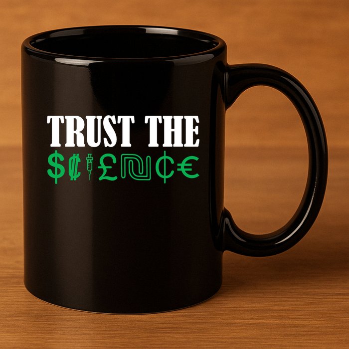 Trust The Science 11oz C Handle Ceramic Mug