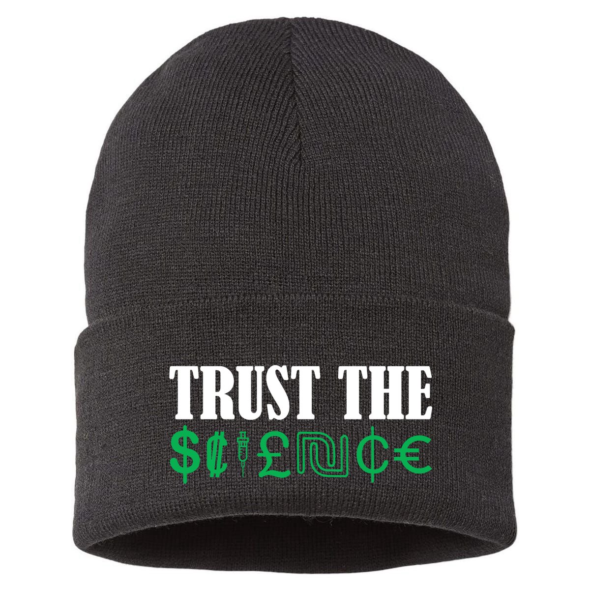 Trust The Science Sustainable Knit Beanie
