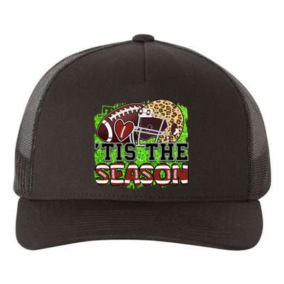 Tis The Season Cheetah Football Helmet Yupoong Adult 5-Panel Trucker Hat