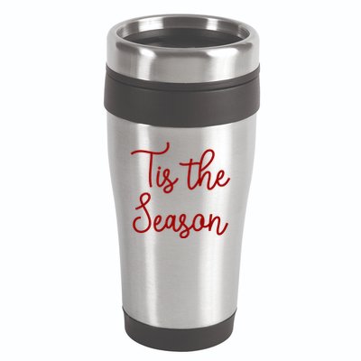 Tis The Season Family Matching Christmas Gift 16oz Travel Tumbler
