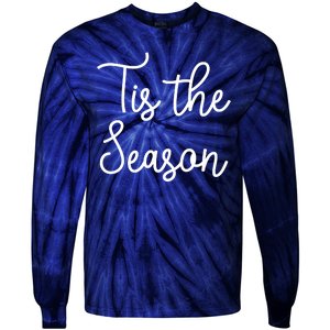 Tis The Season Family Matching Christmas Gift Tie-Dye Long Sleeve Shirt