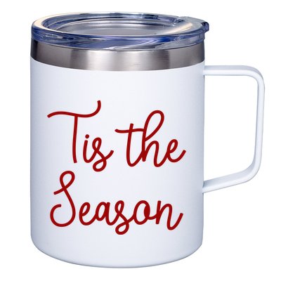 Tis The Season Family Matching Christmas Gift 12oz Stainless Steel Coffee Mug
