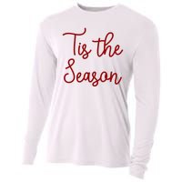 Tis The Season Family Matching Christmas Gift Cooling Performance Long Sleeve Crew