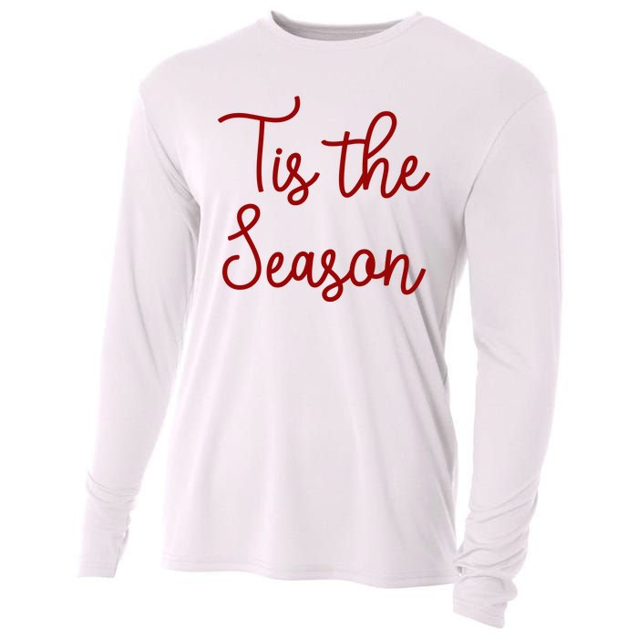 Tis The Season Family Matching Christmas Gift Cooling Performance Long Sleeve Crew