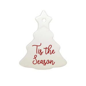 Tis The Season Family Matching Christmas Gift Ceramic Tree Ornament