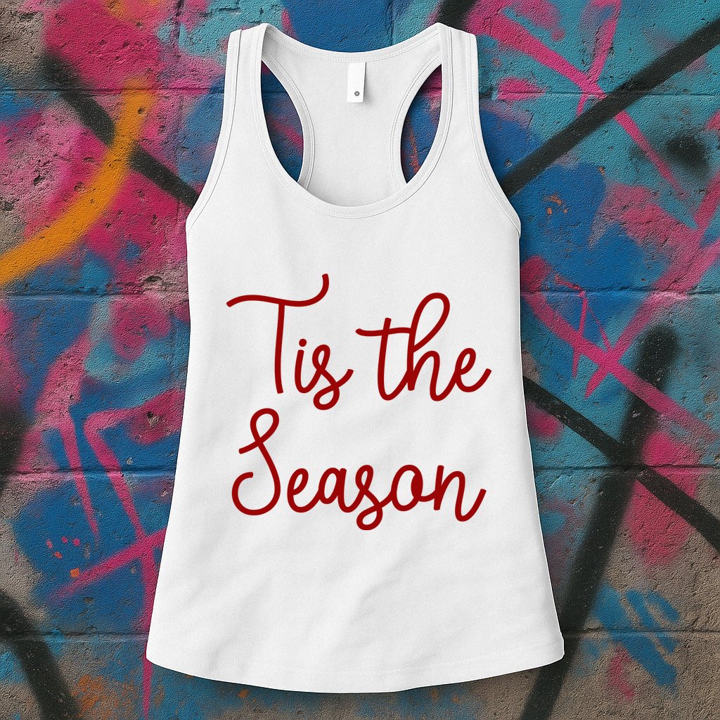 Tis The Season Family Matching Christmas Gift Womens Tank Top