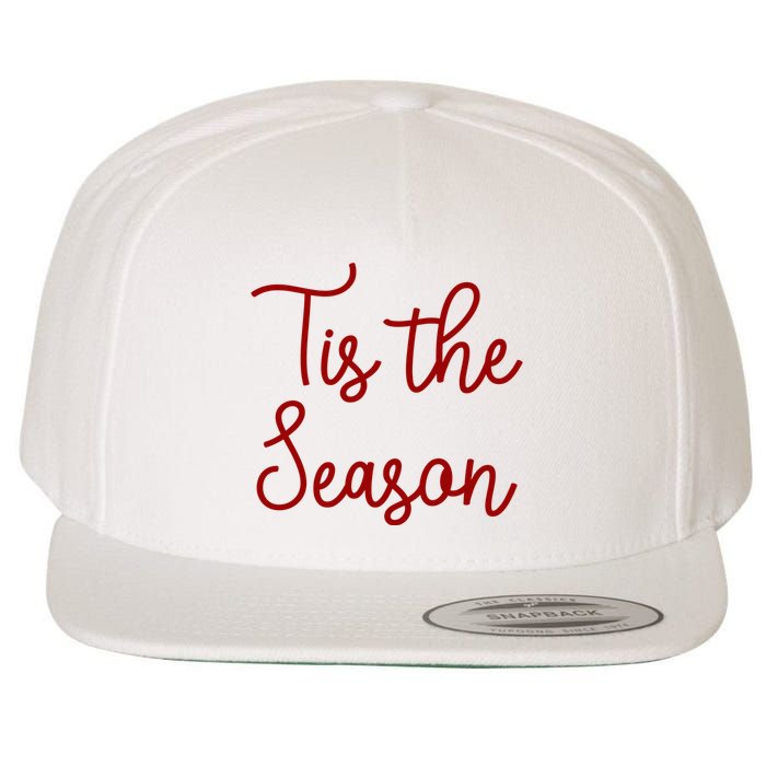 Tis The Season Family Matching Christmas Gift Wool Snapback Cap