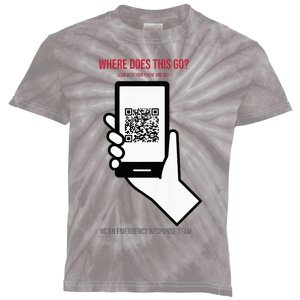 Tech Team Supporter Kids Tie-Dye T-Shirt