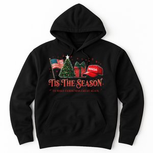 Tis The Season Trump Maga 2024 Make Christmas Great Again Hoodie