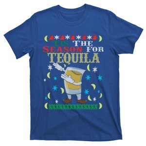 'Tis The Season For Tequila Dabbing Ugly Christmas Alcohol Meaningful Gift T-Shirt