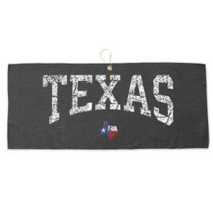 Texas Texas State Map Flag Large Microfiber Waffle Golf Towel