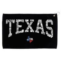 Texas Texas State Map Flag Grommeted Golf Towel